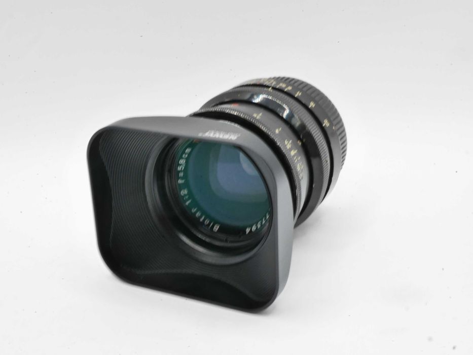 Obiektyw Carl Zeiss Jena Biotar 58mm f/2 M42 17 listków po serwisie CLA