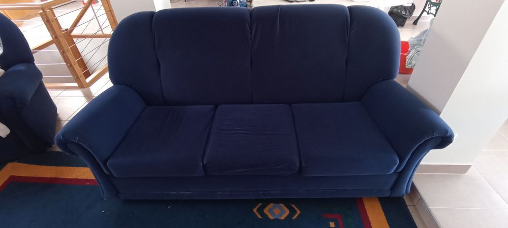Sofa em tecido courtisane