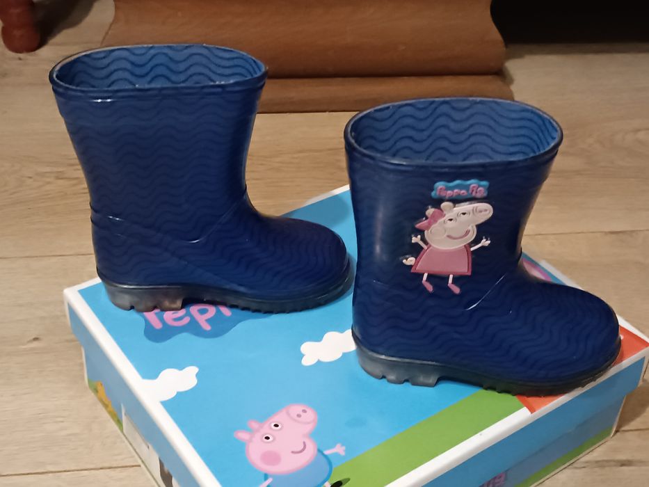 Kalosze Świnka Peppa r.20 niebieskie dziewczynka