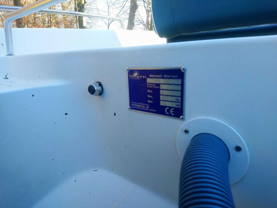 Motorówka  Uttern S52  Mercury 100