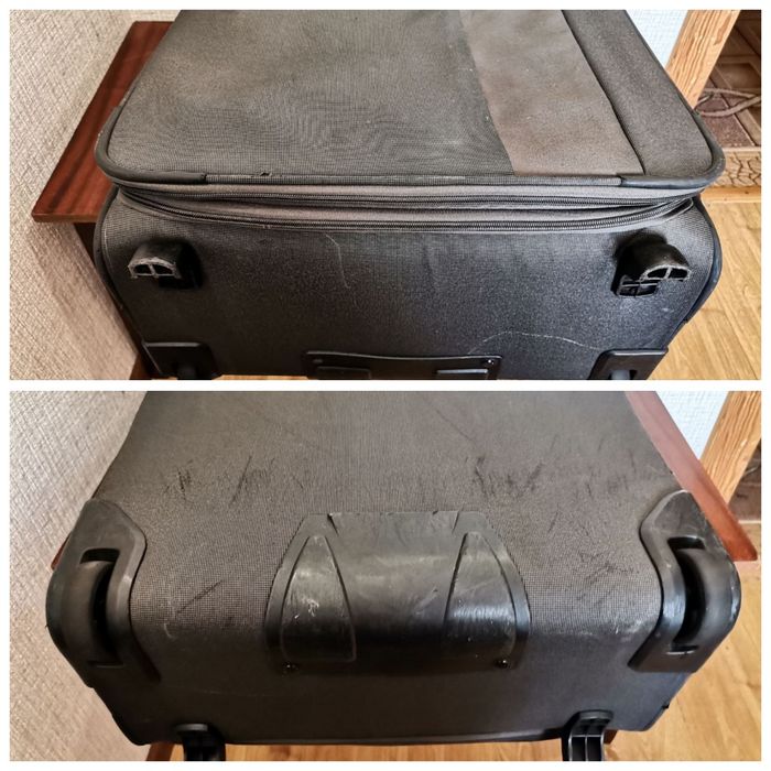 Samsonite 73 см валіза велика чемодан большой Самсоніт тканевий