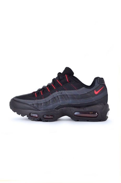Кросівки Nike Air Max 95 Black/Red premium | Кроссовки Найк чоловічі жіночі