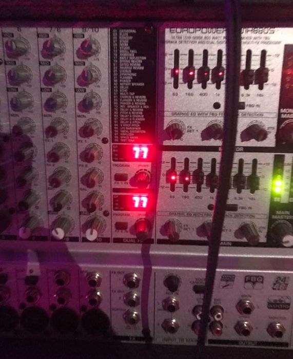 Behringer активний мікшерний пульт