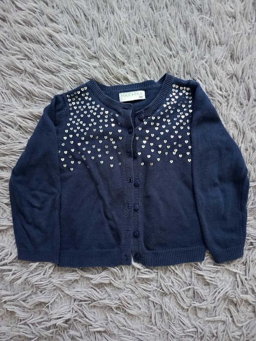 Sweter dla dziewczynki z cekinami