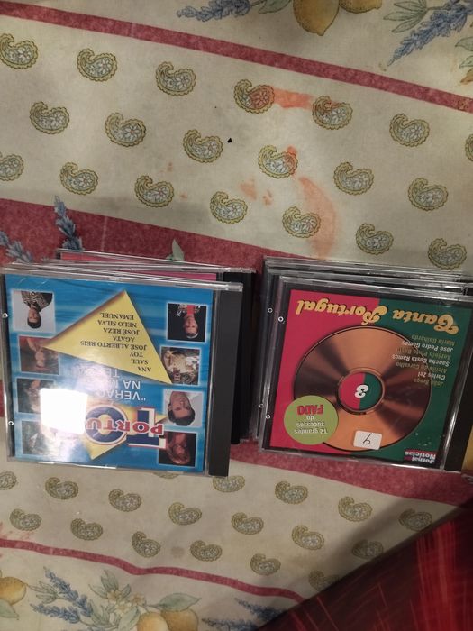 CDs de Musica pimba/portuguesa/fado