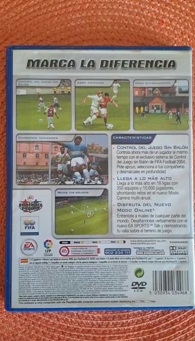 Fifa 2004 playstation 2