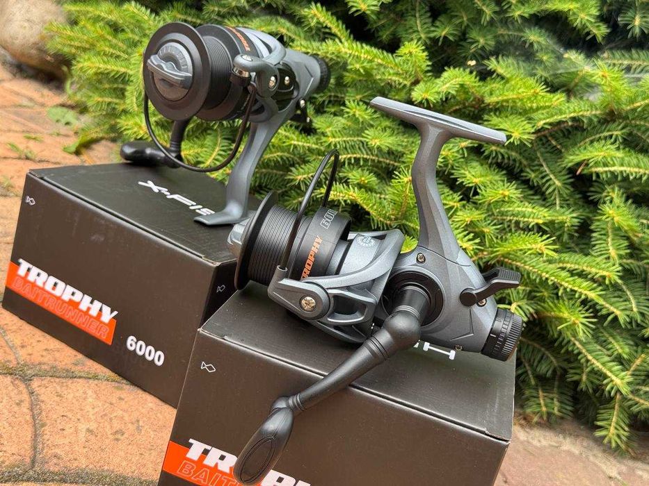 Карповая катушка X‑Fish Trophy Baitrunner 6000 5.2:1
