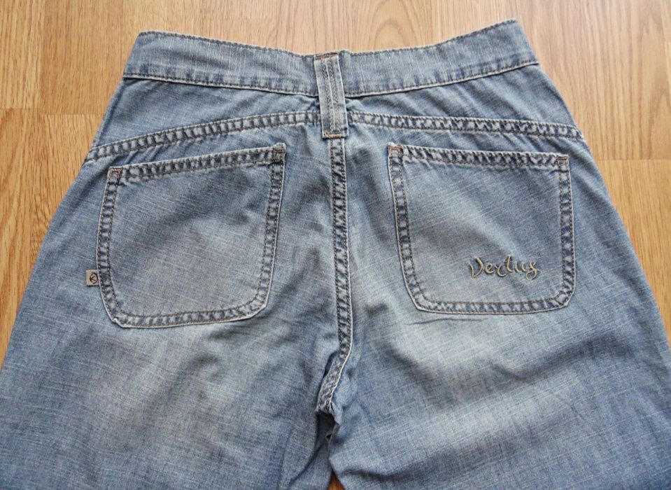 Spodnie jeansowe Vertus W: 26 XS szerokie proste