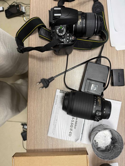 Продам Nikon D3100 + 2 об’єктиви + сумка | Лише 5314 кадри | Full HD