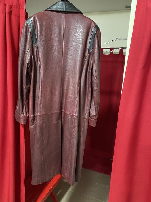 Плащ натуральна шкіра 3XL