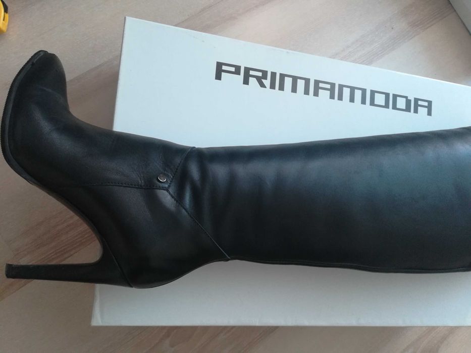 Kozaki na szpilce Prima Moda