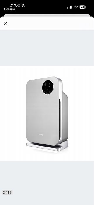 Oczyszczacz powietrza Klarta Forste – Srebrny (Silver)