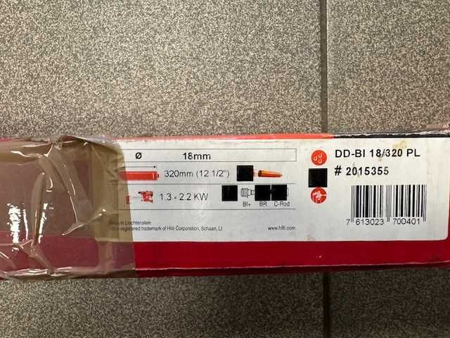 Wiertło koronowe HILTI 18/320 mocowanie BI