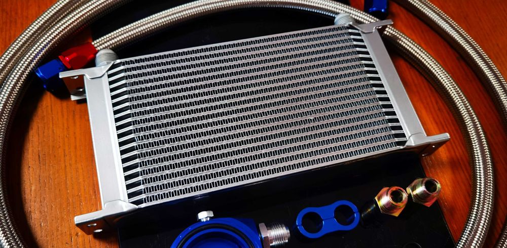 Kit Radiador 19 Linhas Refrigerar óleo do motor