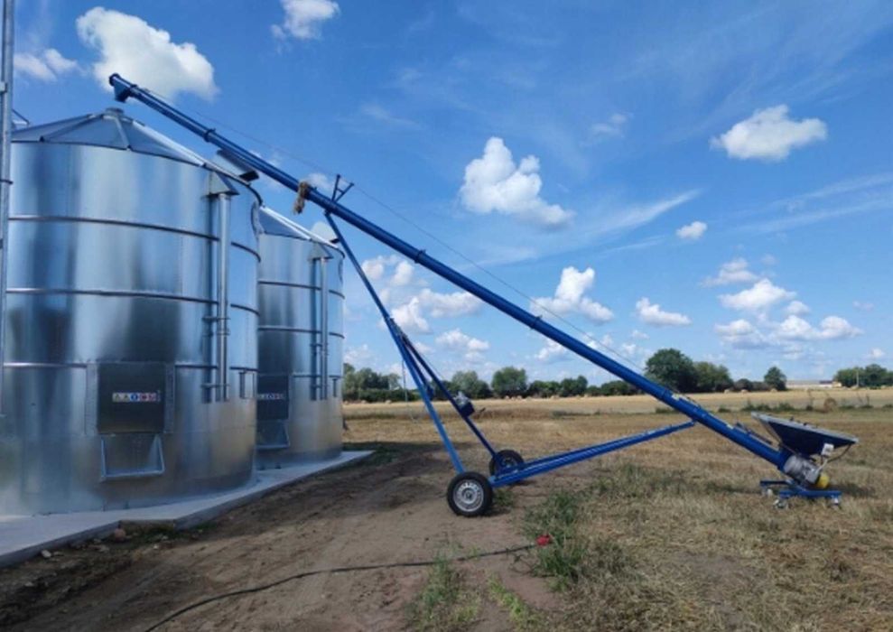 Винтовой погрузчик, шнек, шнековый погрузчик, навантажувач, загрузчик