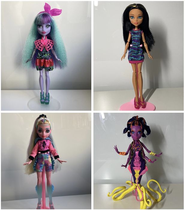 Ляльки Монстер Хай Твайла Клео Де Ніл Кала Мері Лагуна Блю Monster High Kala Mer’ri Twyla Lagoona Blue