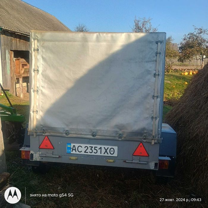 Продам причіп до легкового авто