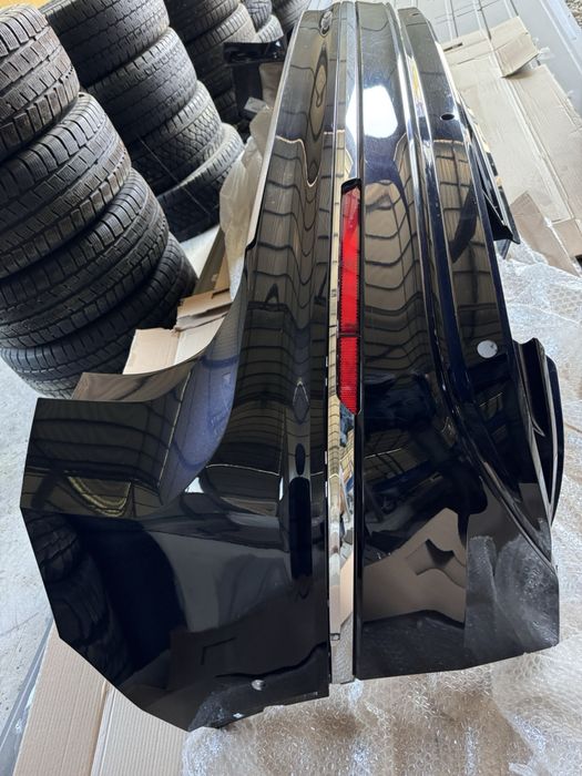 Задній бампер (R-line) VW Tiguan 2016-2019