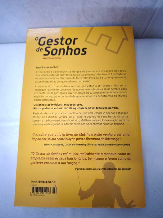 Livro O Gestor de Sonhos