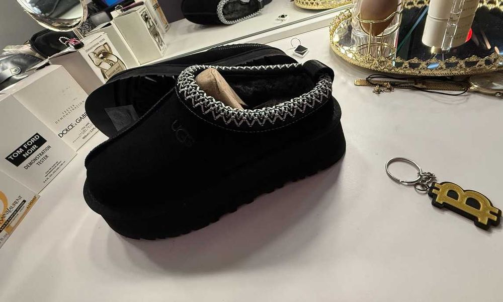 Buty UGG Tazz tasman Black Platforma 36