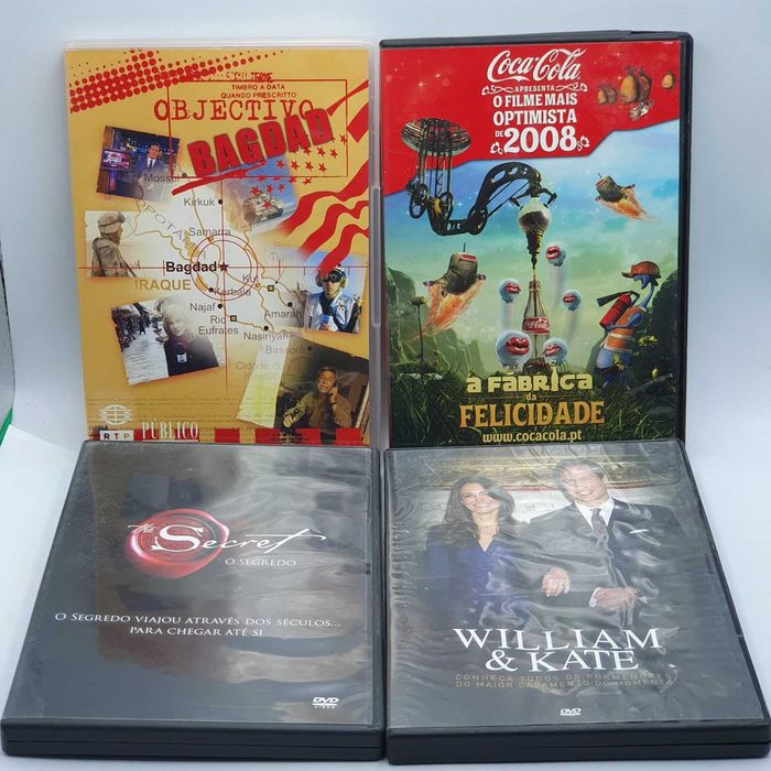 Lote 7/4 - Pack de 18 Documentários Diversos em DVD - Ref.VI