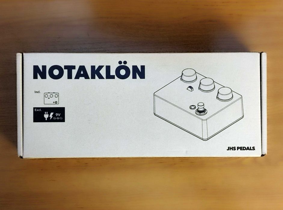 JHS NotaKlon ( Klon Centaur ) - pedal overdrive clássico