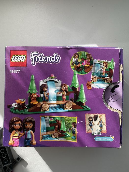 Lego Friends 41679 Будиночок в лісі + Lego Friends 41677 Водоспад