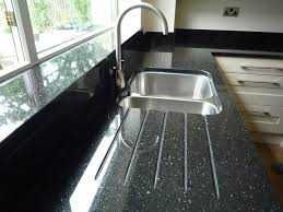 Blaty kuchenne i łazienkowe czarny granit GALAXY BLACK gr.3cm
