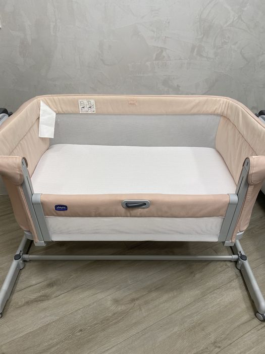 Дитяче ліжко-колиска chicco magic evo / кроватка/ ліжечко