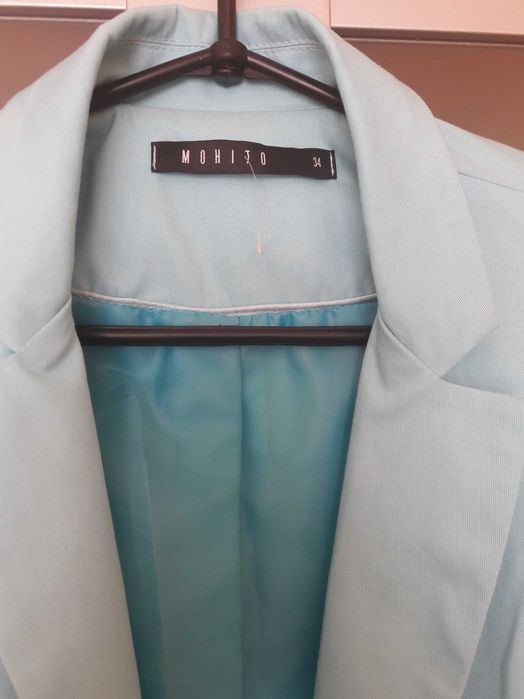 Elegancka turkusowa marynarka Mohito  roz 34