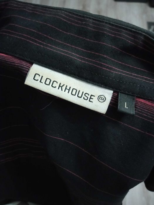 Koszula męska czarna w paski