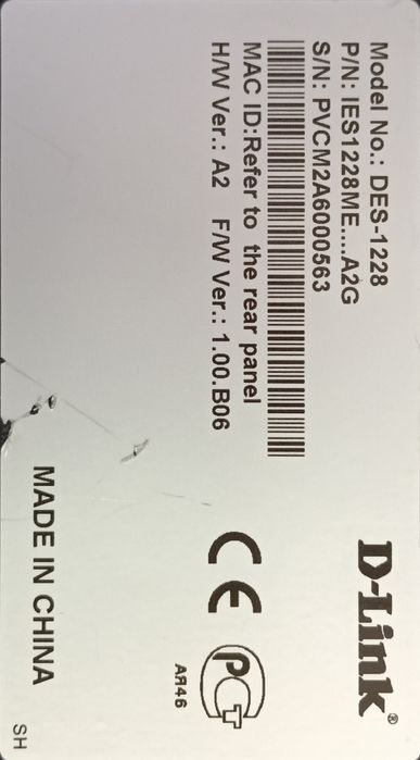 Комутатор D-Link DES-1228