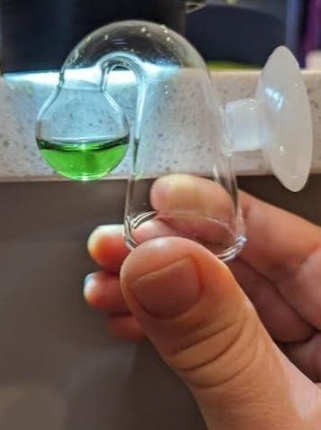 Redutor Co2 aquario + drop checker + botija 5kg cheia