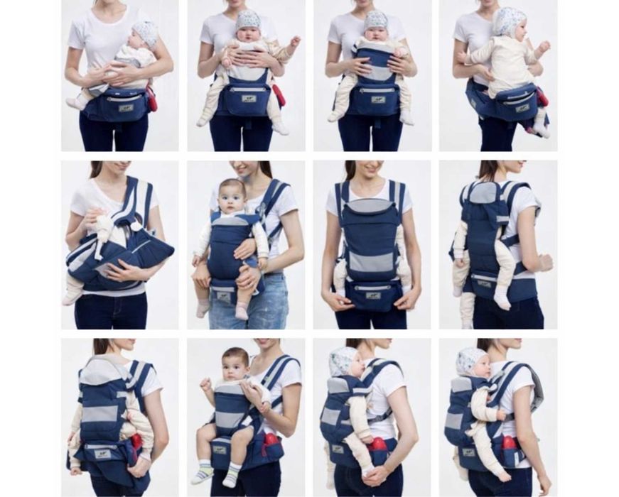 NOWE Nosidełko dla Dziecka  15w1 Siedzisko Ergonomiczne Biodrowe 25KG