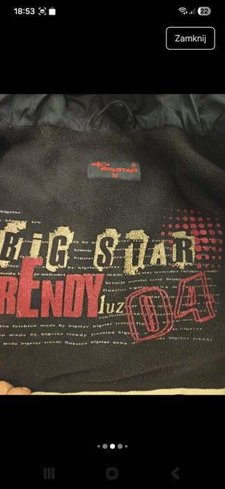 Ocieplana kurtka zimowa damska M Big Star