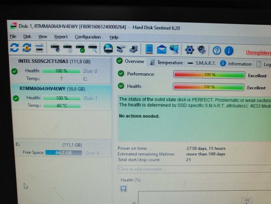 SSD диск RAMAXEL 64GB mSATA ХОРОШИЙ стан в наявності!