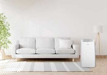 Ar condicionado portátil quente e frio tecna