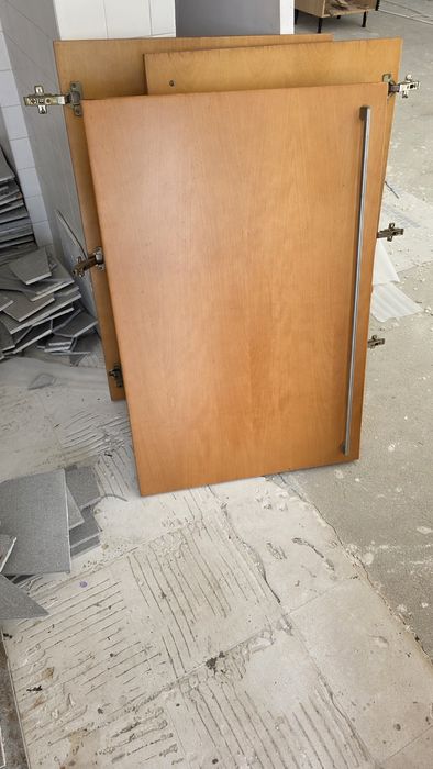 Conjunto de 5 Móveis de Cozinha com portas e ferragens