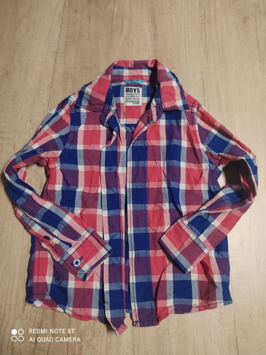 Koszula w krate 98/104