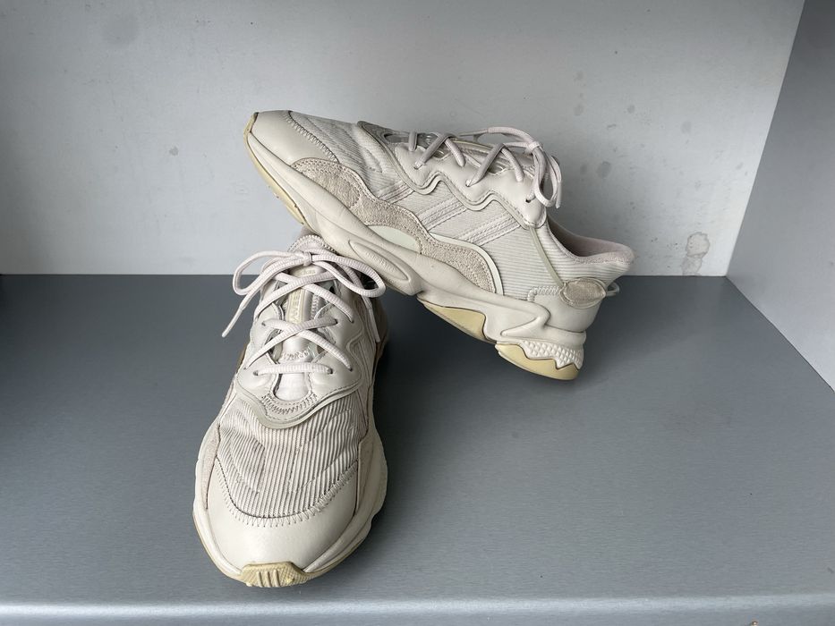 Кросівки adidas originals ozweego w beige fx6029 оригінал розмір 44
