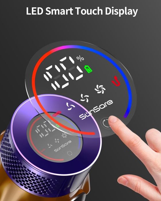 Вертикальний пилесос  SunSare X7A