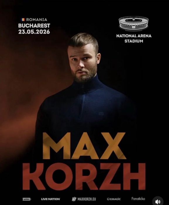 Продам 2 билета. Макс Корж Бухарест