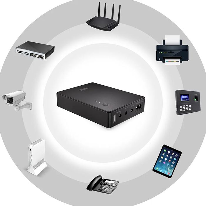 Міні-ДБЖ Shangiu 37Wh для роутера модема камери 5V 9V 12V