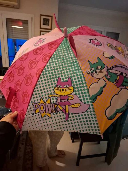 Chapeu de chuva menina