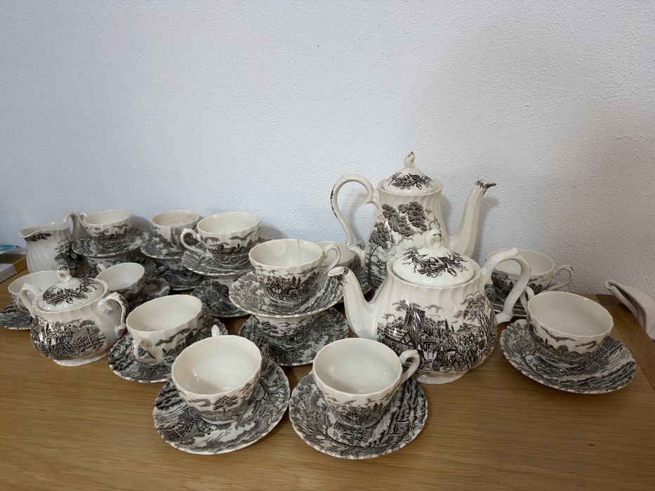 Serviço de chá e café inglês Myott Royal Mail