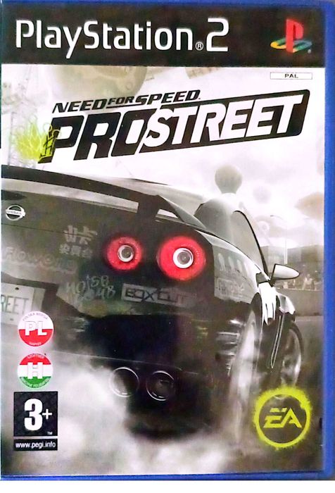 Need For Speed ProStreet PS2 polska wersja
