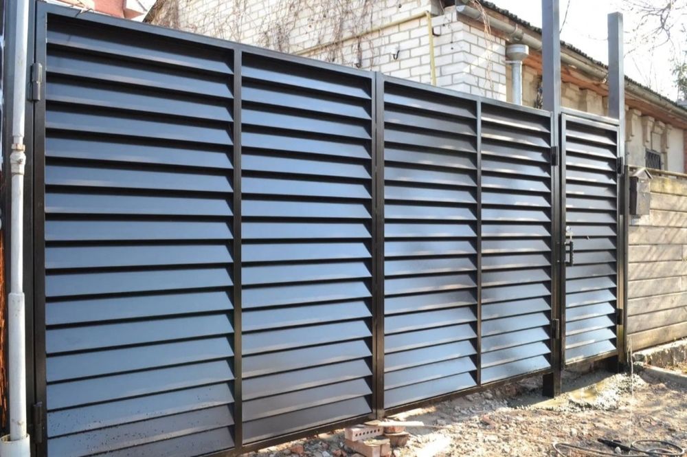 Виготовлення воріт, ворота відкатні, розпашні, розсувні. Харків.