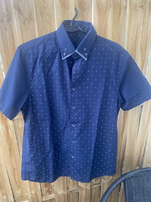 Koszula męska m/l 39 granat