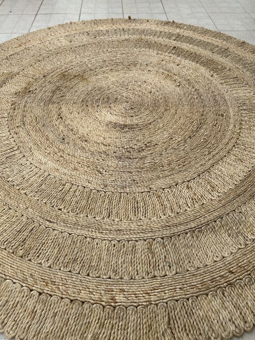 Tapete redondo juta 200cm diametro