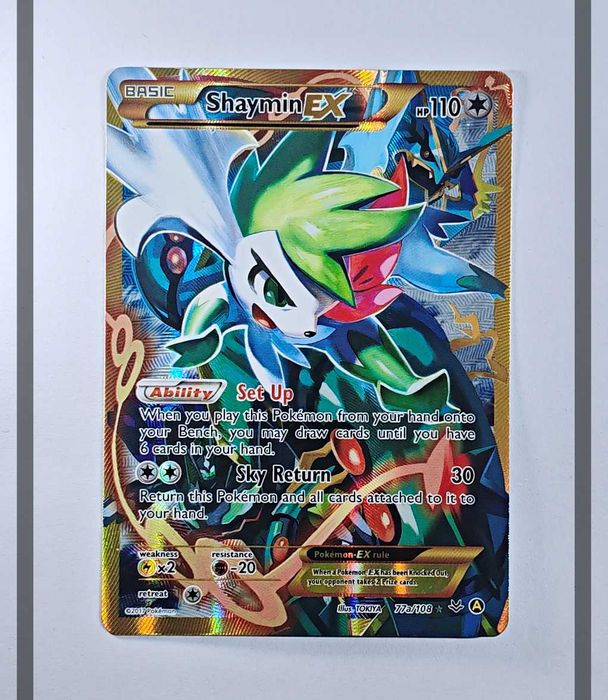 Shaymin Ex 77a/108 ROS Pokemon ENG-NM
